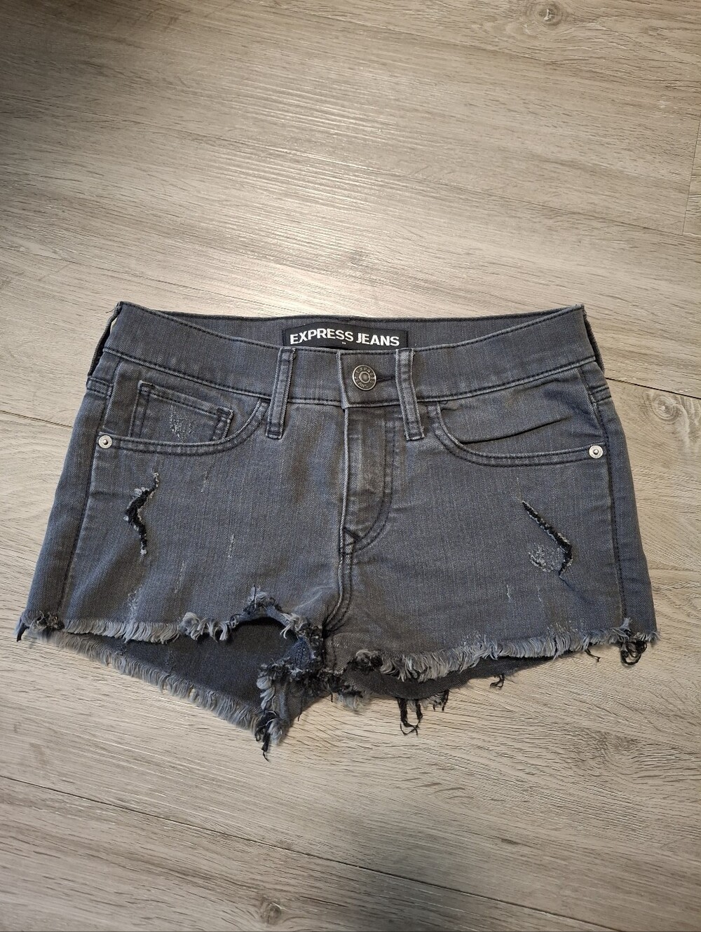 Express Denim Shorts Womens Sz 0